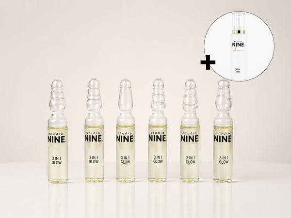 Vitamin A - Skin Rescue Ampullen inkl. NINE Touch Opener + Glow Tonic